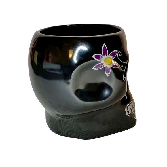 Day Of The Dead Calavera Figural Mug Sugar Skulls 17oz Coffee Mug New - Picture 5 of 8